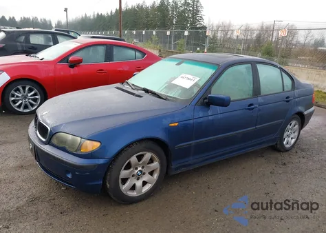 2004 BMW 325I из США, поврежденный, VIN WBAET37464NJ83644